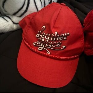 Leather and Lace SnapBack Hat